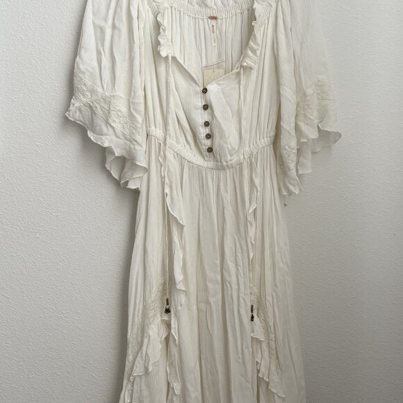 Free People Endless Summer Beach Bliss Maxi Dress Size S NWT - Picture 2 of 7